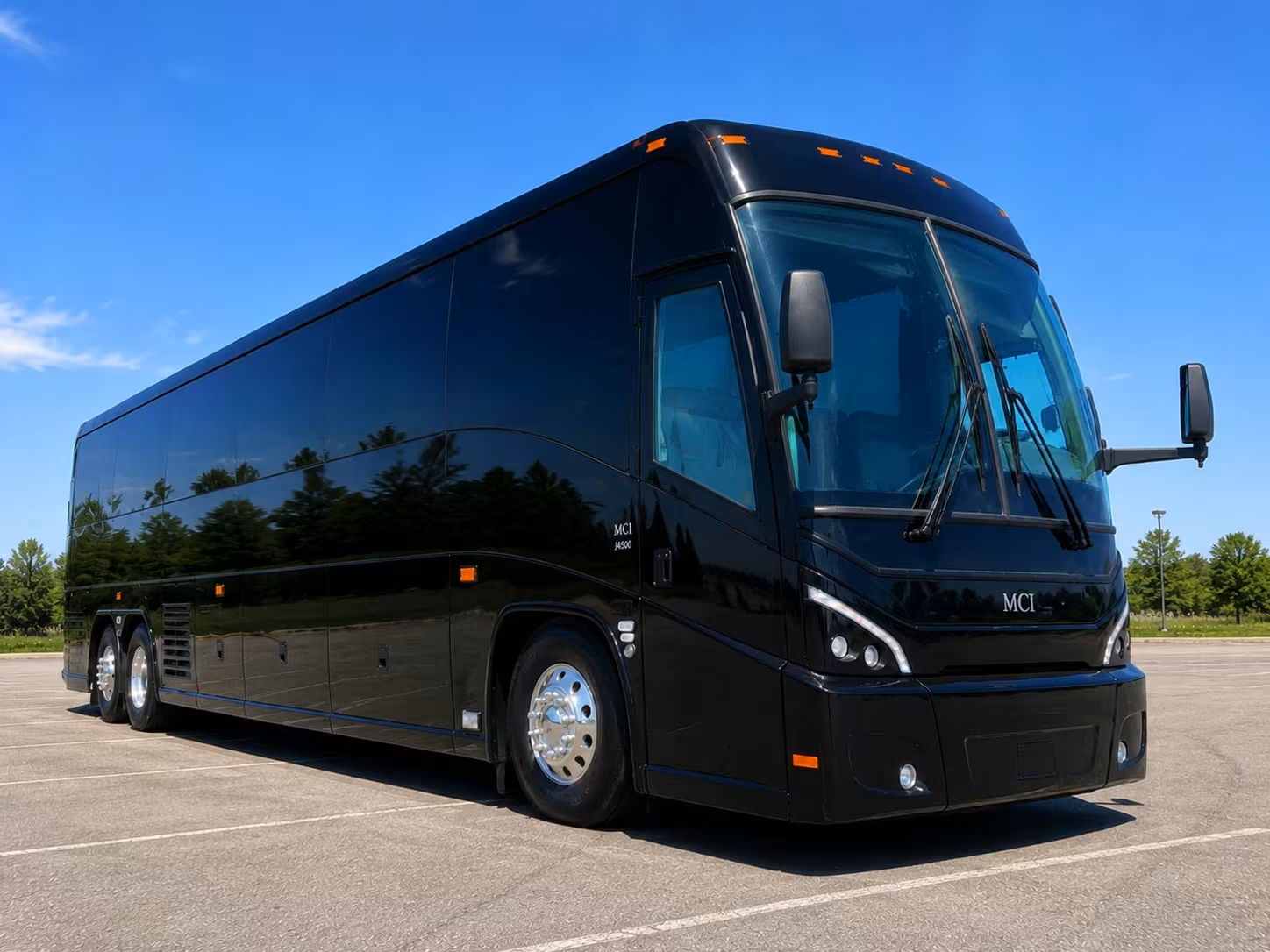 56 passenger charter bus