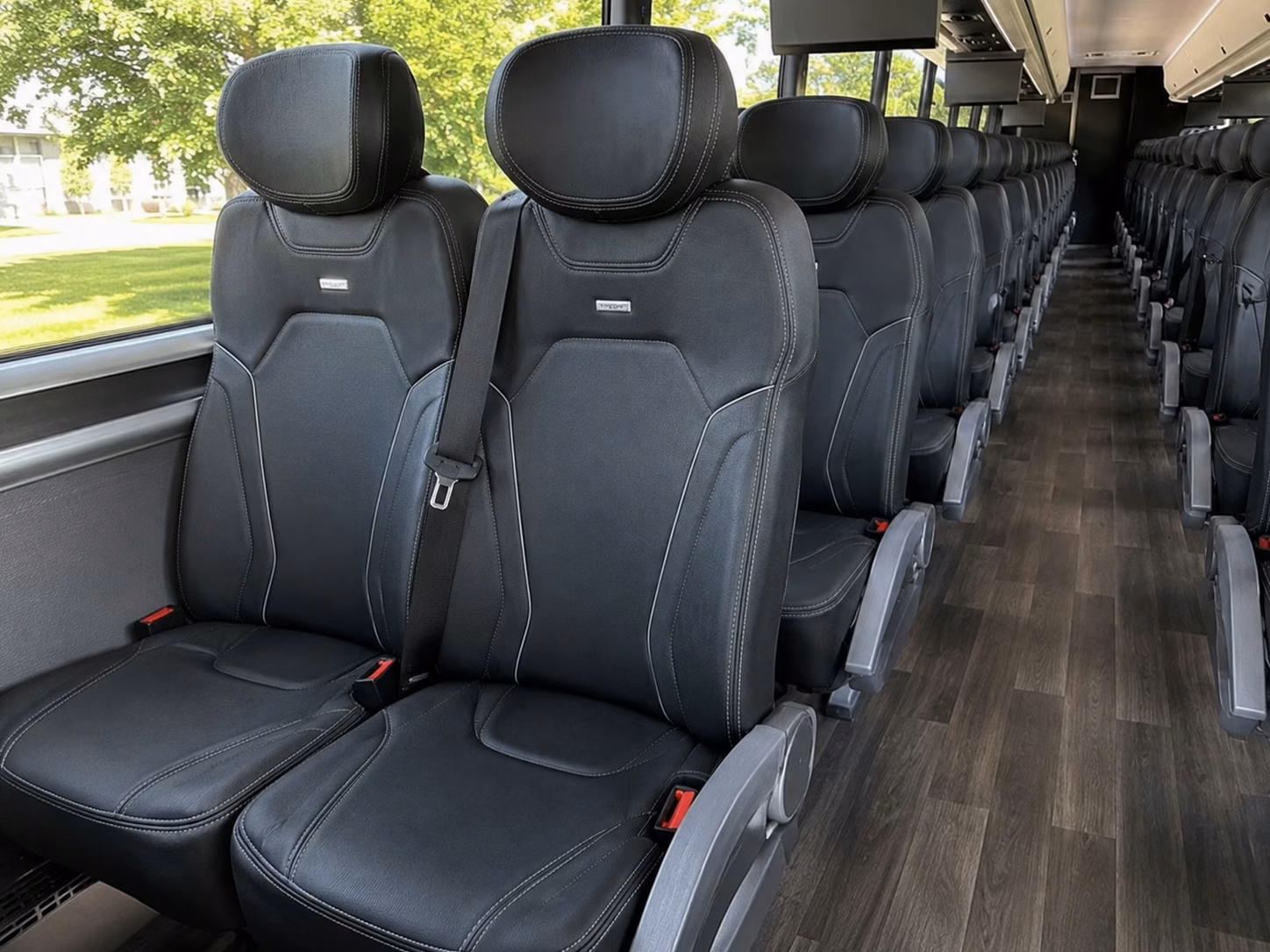 bridal party shuttle buses in southfield are the easiest upgrade to your wedding day