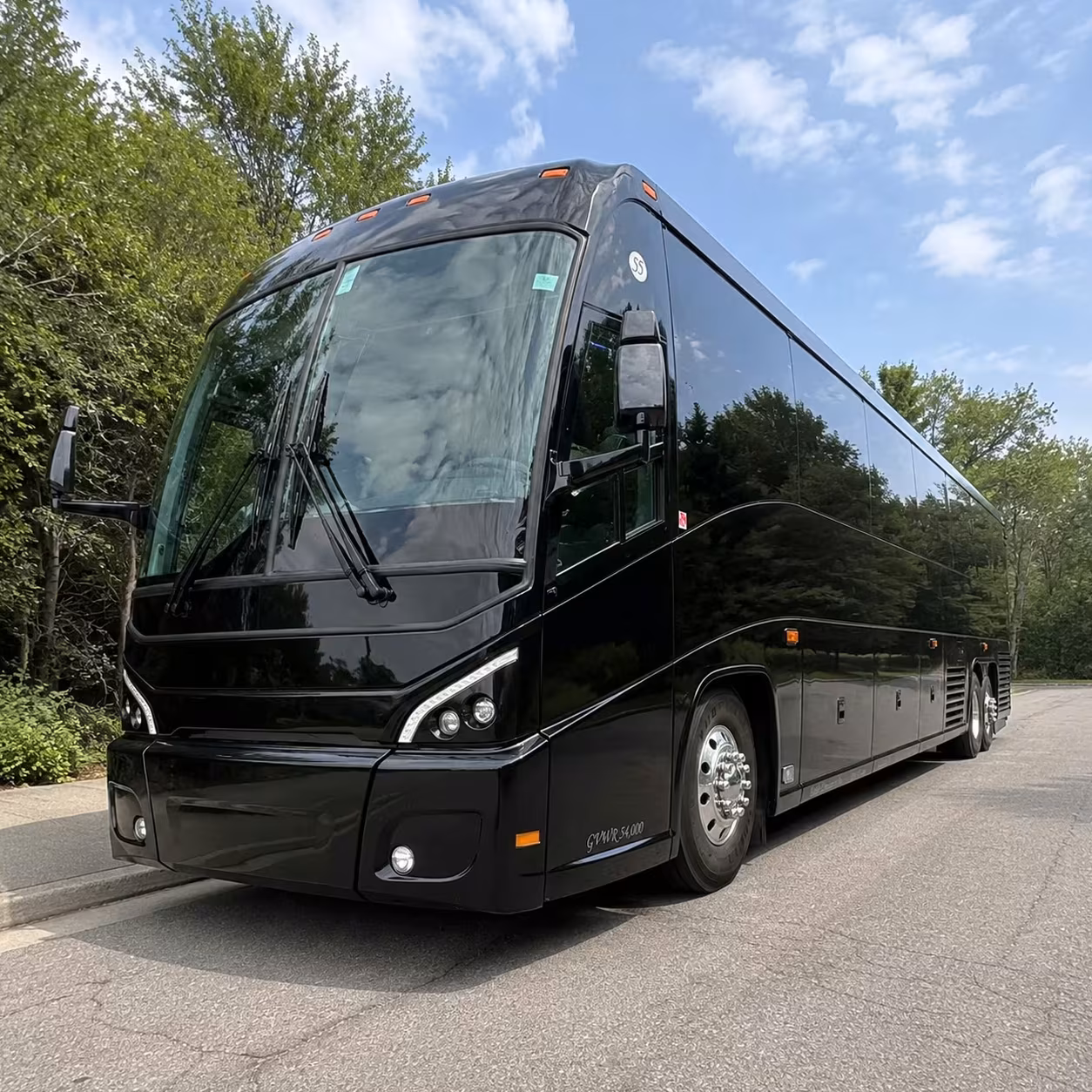 charter bus rentals for military personnel transfers in southfield
