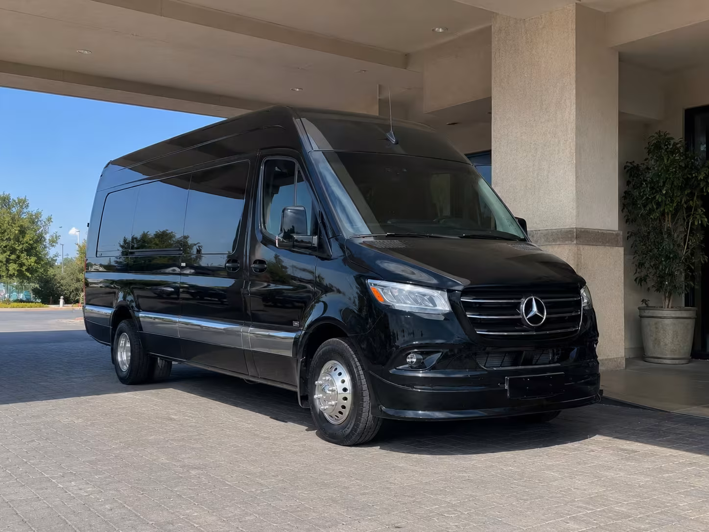 sprinter van with driver
