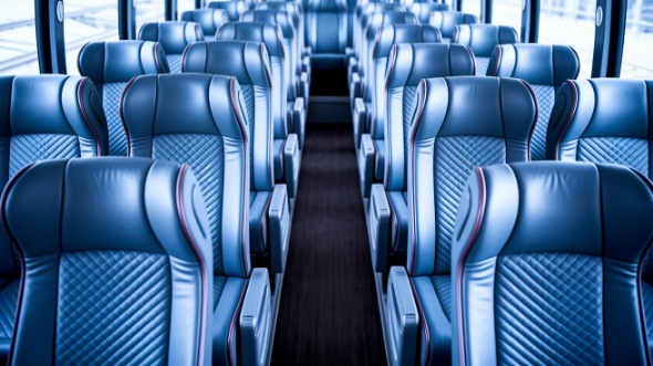 55 passenger charter bus interior west bloomfield twp