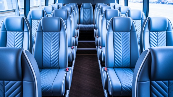 southfield 18 passenger minibus interior
