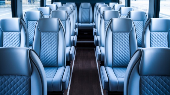 southfield 30 passenger minibus interior