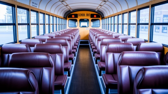 southfield school bus rental inside