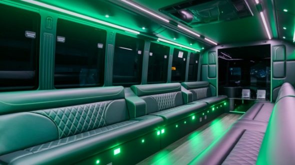 southfield sprinter limo rental inside