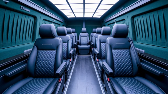 southfield sprinter van with driver interior